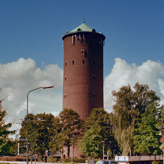 Water tower in Hooge Zwaluwe