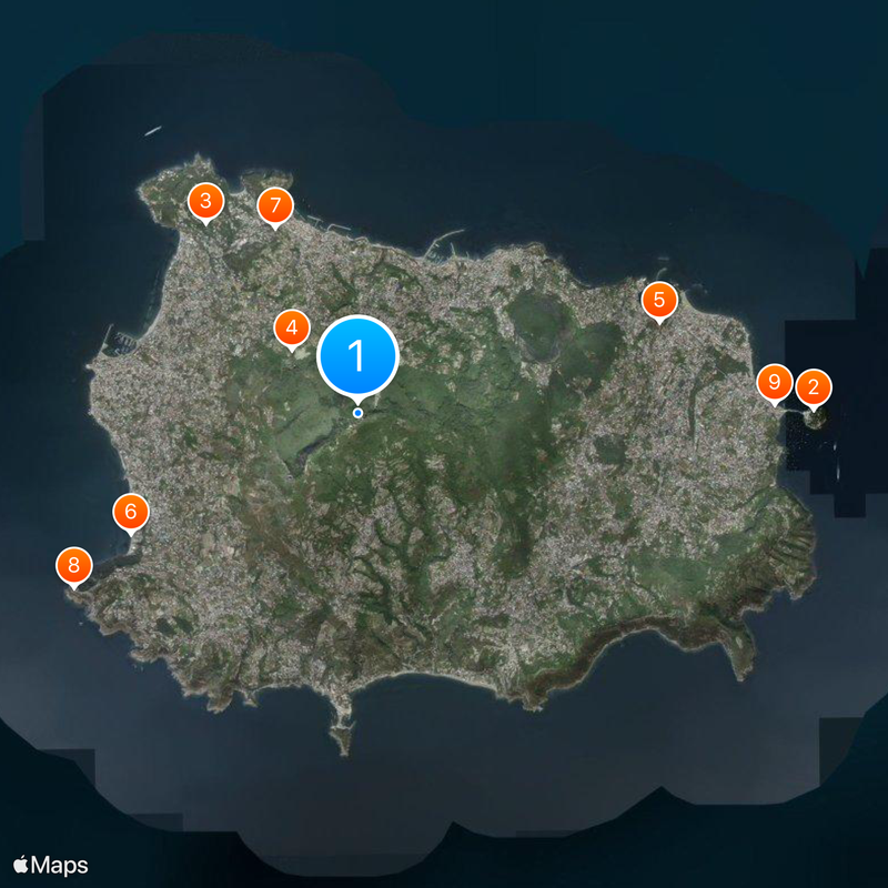 Ischia Mapa