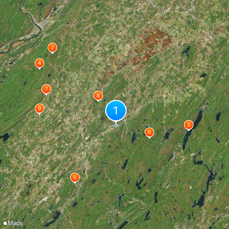 Mountain Creek Waterpark Map