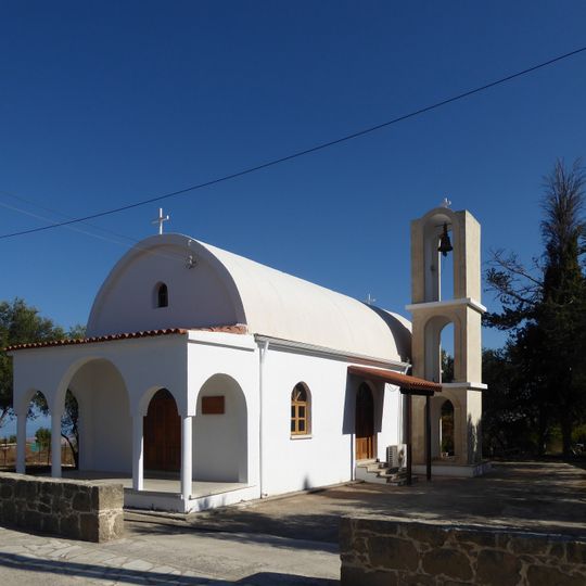 New Church of Agia Paraskevi, Pano Akourdaleia