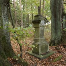Wayside cross under the Stříbrník hill