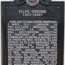 Felipe Sonsong historical marker