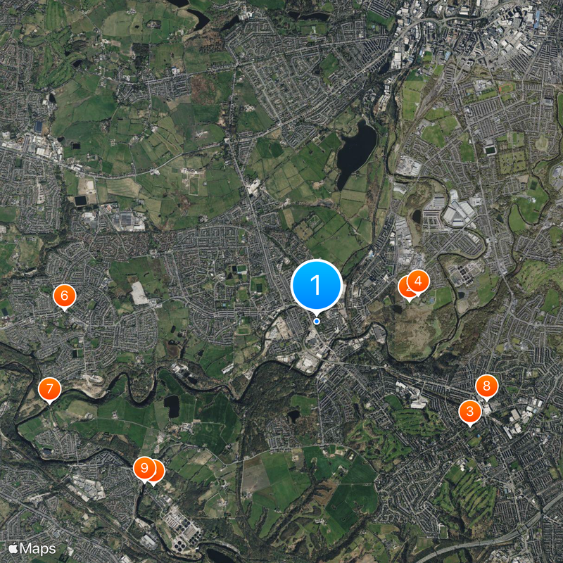 Radcliffe Map
