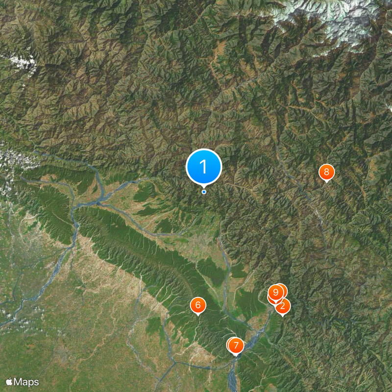Lal Bahadur Shastri National Academy of Administration Map