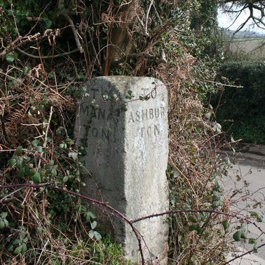 Direction Post At South East Corner Of Lane From Ilsington Methodist Church To Lewthorn Crossroads