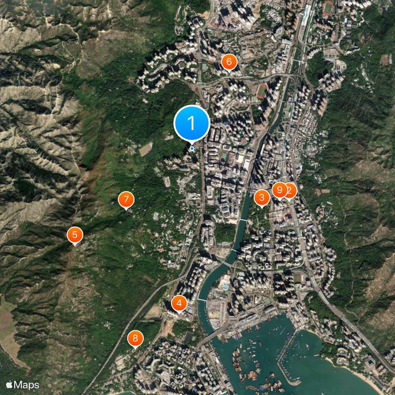 Shan King Estate Mappa