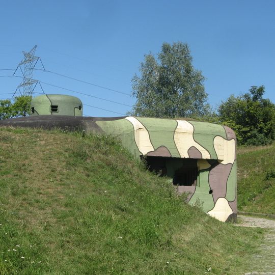 Heavy combat bunker No. 52 in Dobieszowice