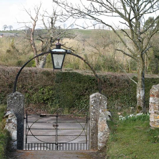 Churchyard Wall And 2 Pairs Of Gates