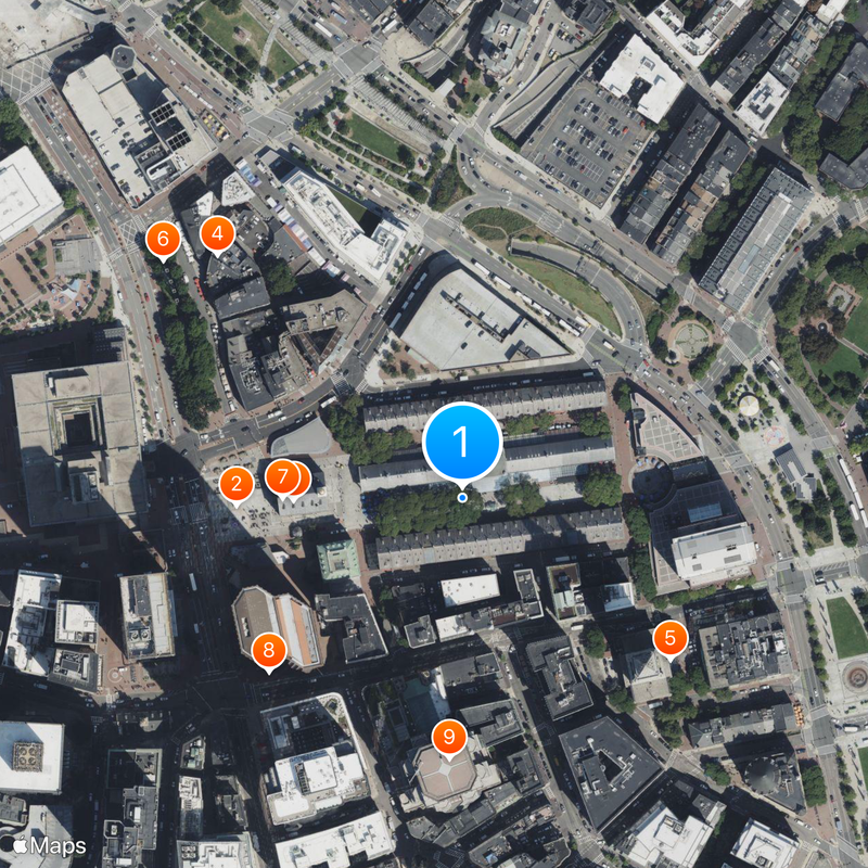 Quincy Market Mapa
