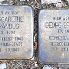 Stolperstein dedicated to Georg Brandus