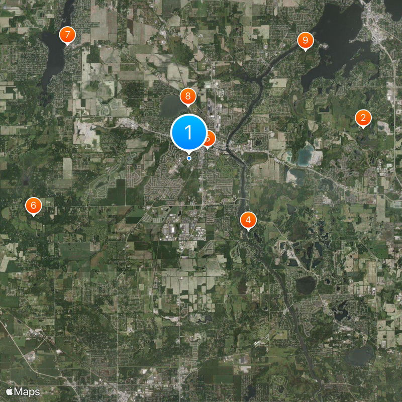 McHenry Mapa