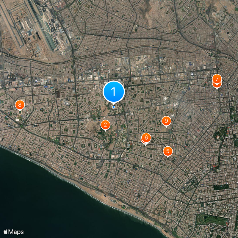 Universidad Nacional Mayor de San Marcos Mapa