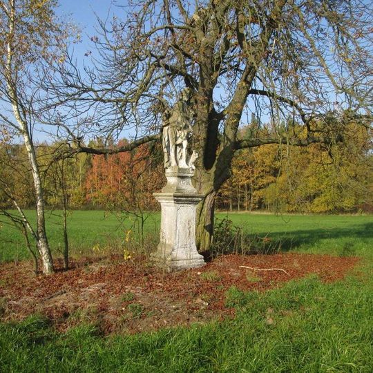 Socha svatého Jana severovýchodně od Bělčic