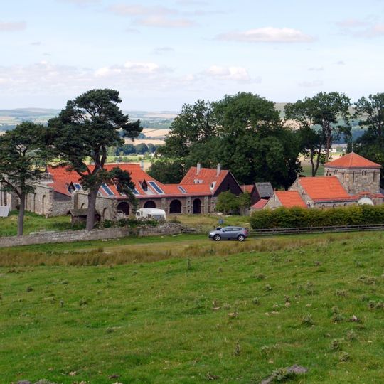 Ruins Of Screen Wall And End Pavilions To South Of Hermitage