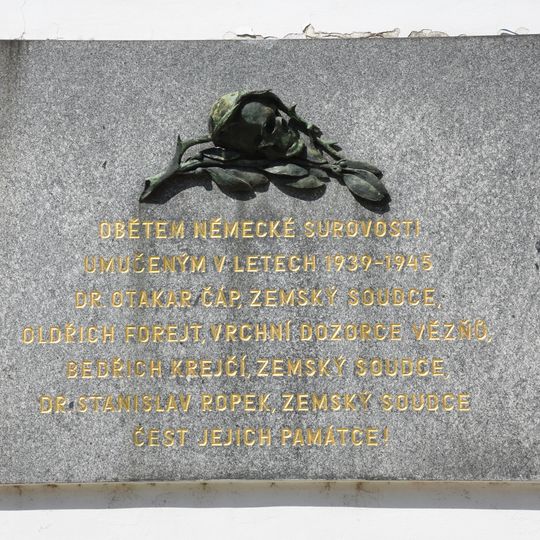 Pamětní deska obětem nacismu