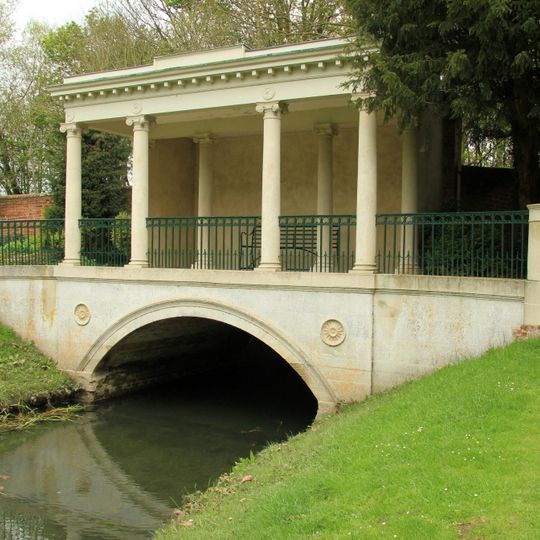 Tea House and Bridge at TL 522 385, North West of Audley End House