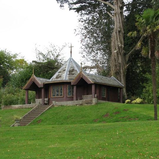 The Hermitage Including Pond, Rockeries And Waterfalls To The South