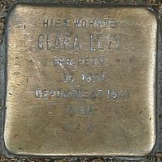 Stolperstein für Clara Levy