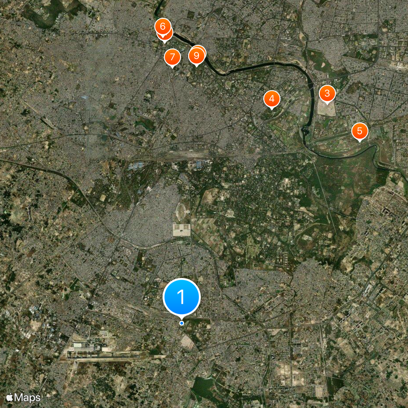 Babasaheb Bhimrao Ambedkar University Map