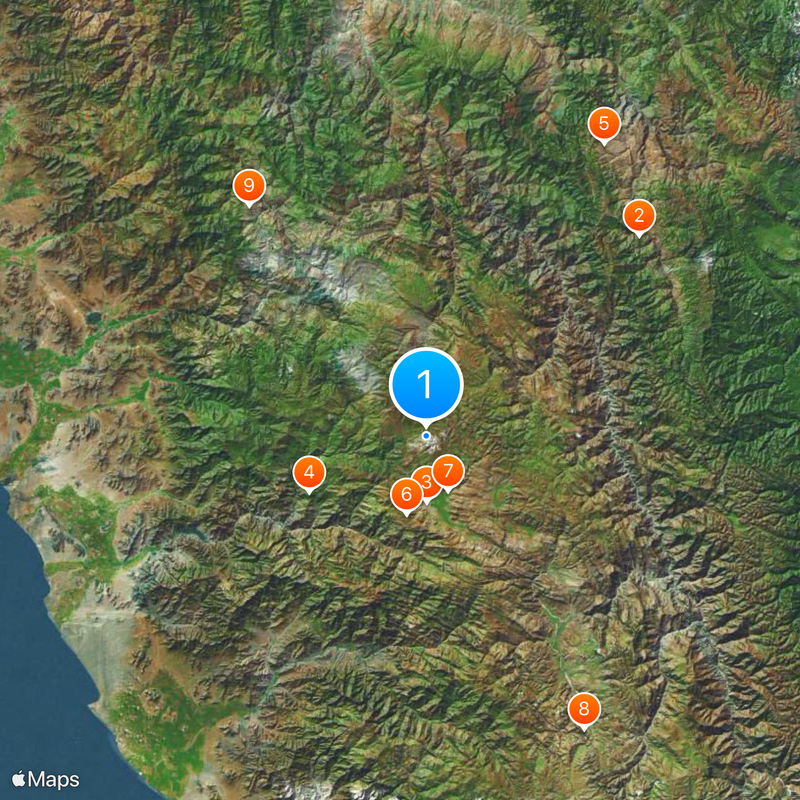 Yanacocha Map