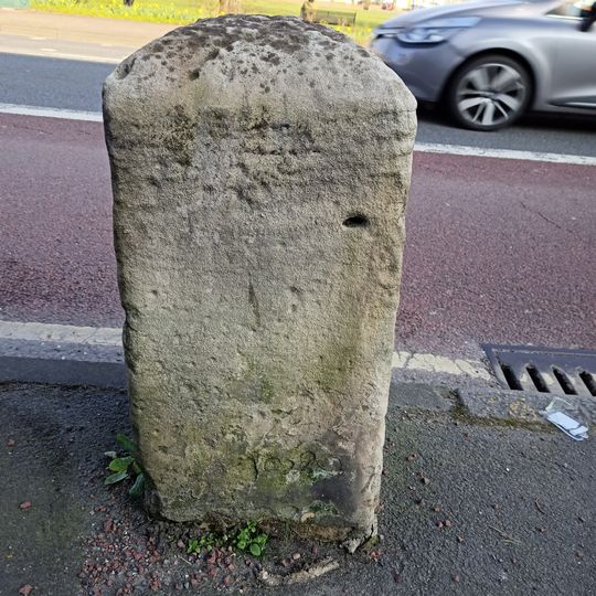 Milestone On Figges Marsh Opposite Entrance To St James' Road