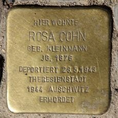 Stolperstein en memoria de Rosa Cohn