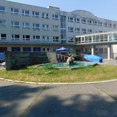 Fontána u divadla ve Zlíně