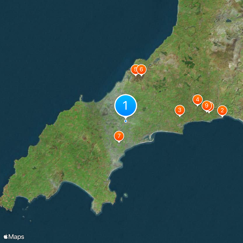 Llŷn Peninsula Map