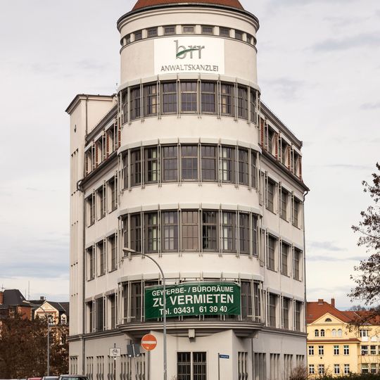 Metall- und Lackwarenfabrik der Firma Johannes Großfuß Grimmaische Straße 14