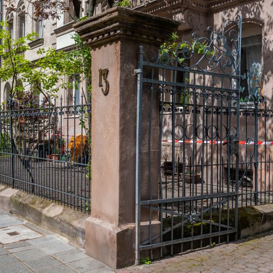 Einfriedung Parkstraße 13 in Nürnberg