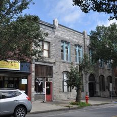 Farmer's National Bank and W.H. Hughes Slate Company Office
