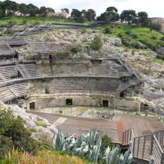The Roman Amphitheatre of Cagliari