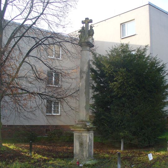 Holy Trinity column in Dobrovice