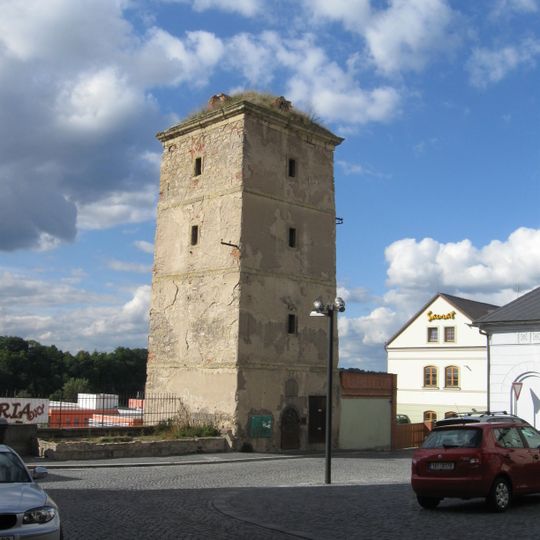 Old water tower in Mladá Boleslav