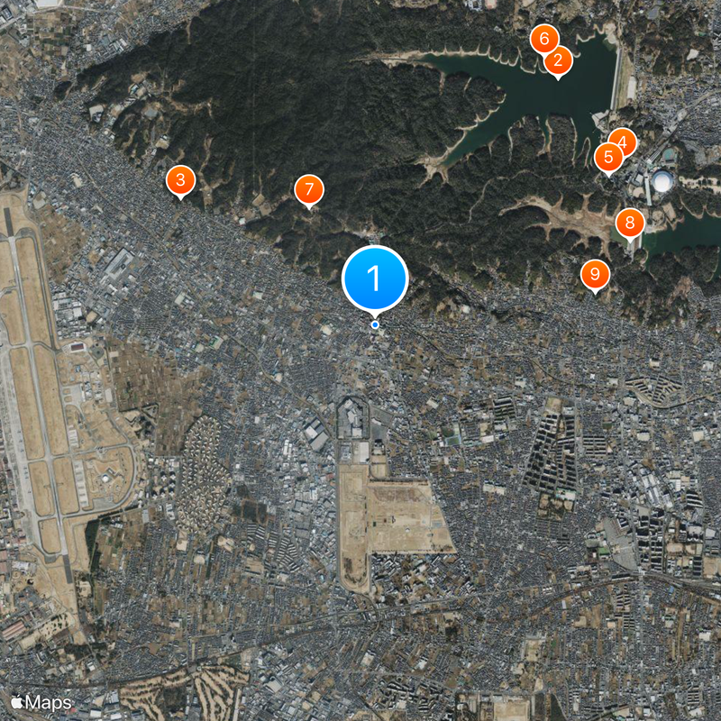 Musashimurayama Mappa