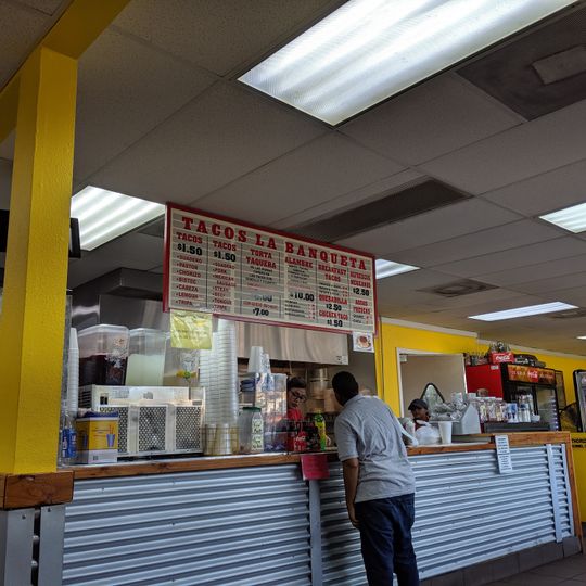 Tacos La Banqueta Puro DF