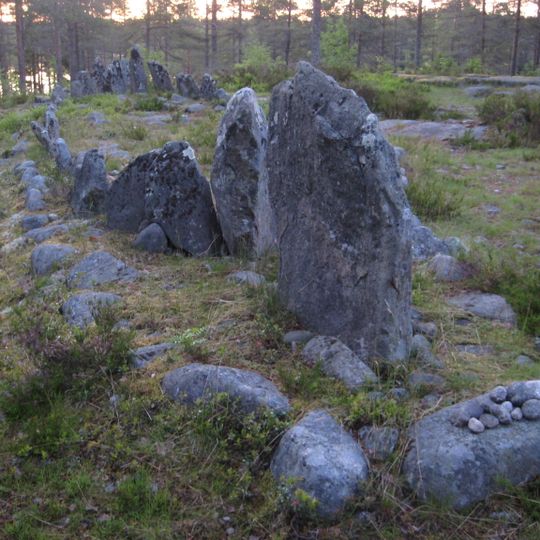 Schiffssetzung am Mjösjön