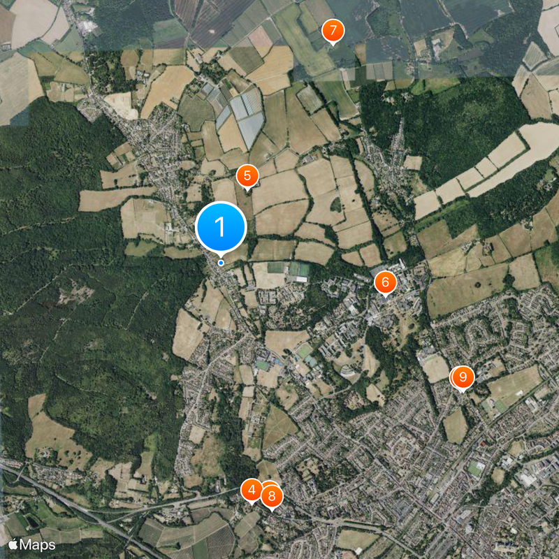 Canterbury Map