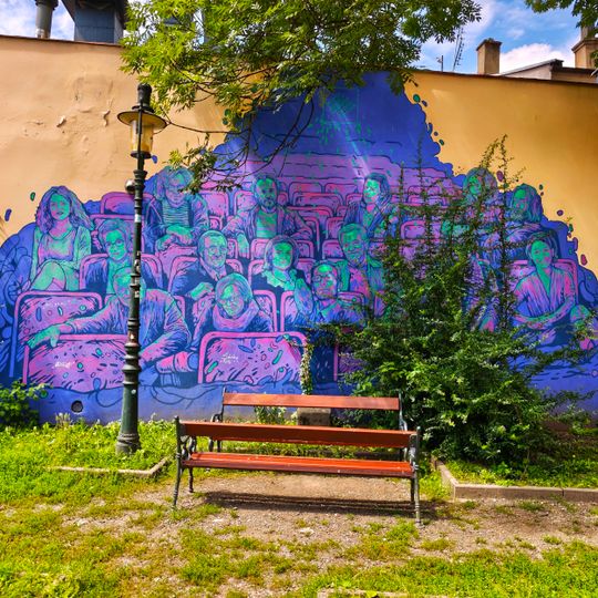 Peinture murale, œuvre d’art