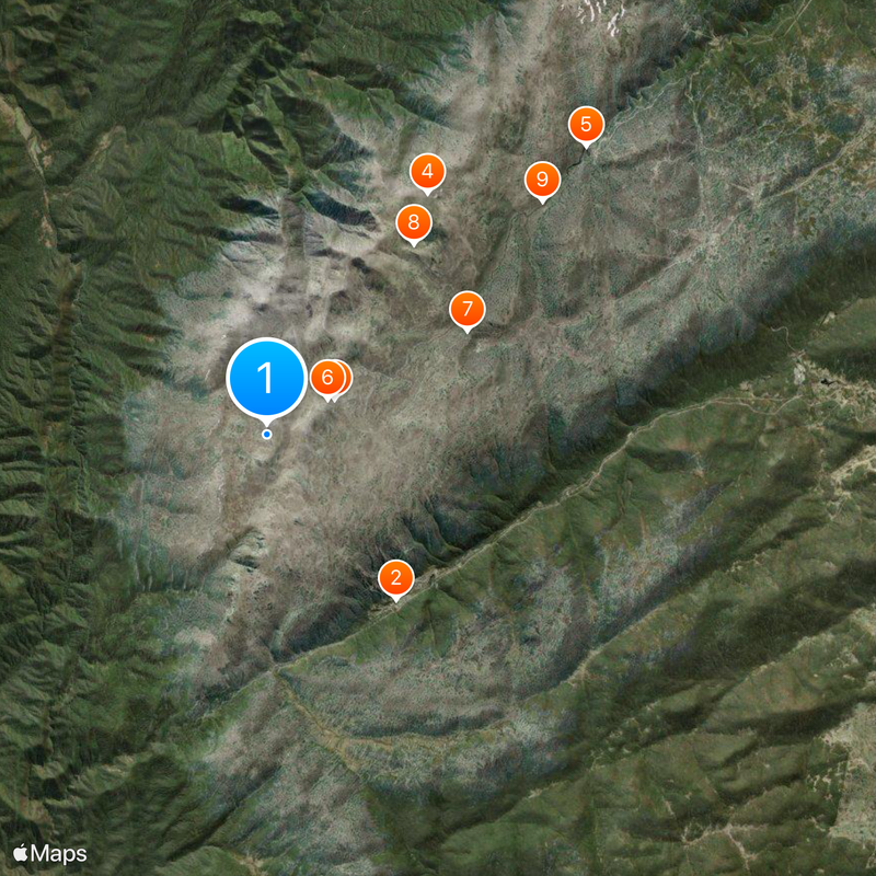 Alpes Australianos Mapa