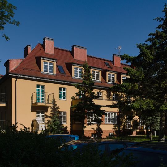 Budynek wschodni z łącznikiem dawnego Domu Marynarza w Świnoujściu