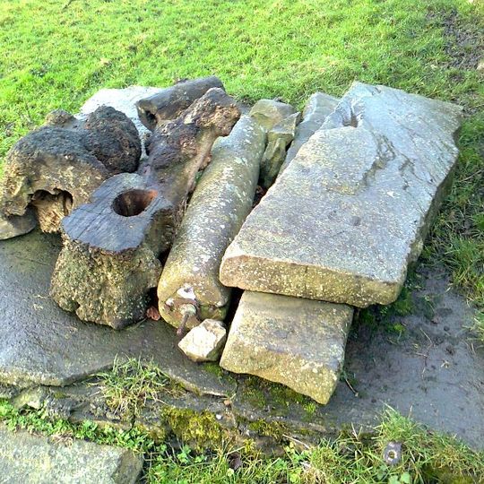 Base Of Carleton Cross At Ngr 9630 4760