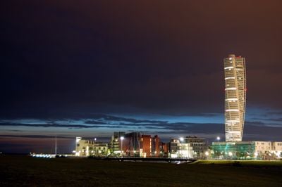 At night 1