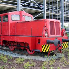 Alte Zugmaschine der Zuckerfabrik