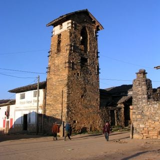 Iglesia y atrio de La Jalca