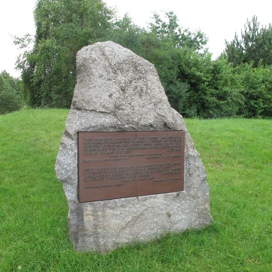 Monument of the British Ambassador in Lidice