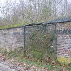 Neubourg Castle: greenhouse west of garden pavilion
