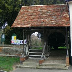 Lychgate And Adjoining Churchyard Wall