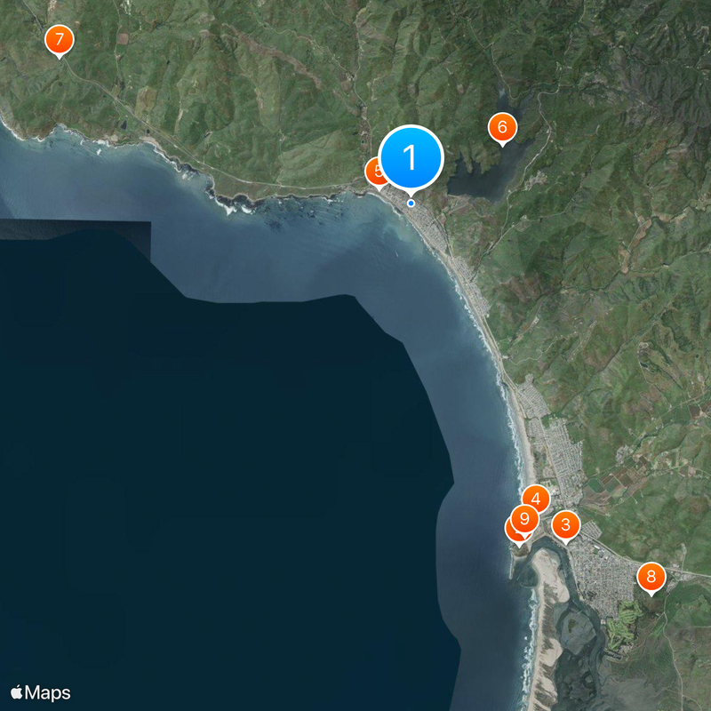Cayucos Map