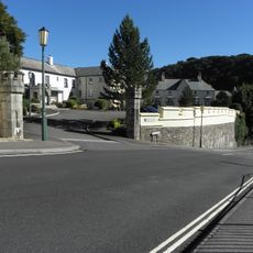 Piers And Boundary Wall To Royal Castle Hotel